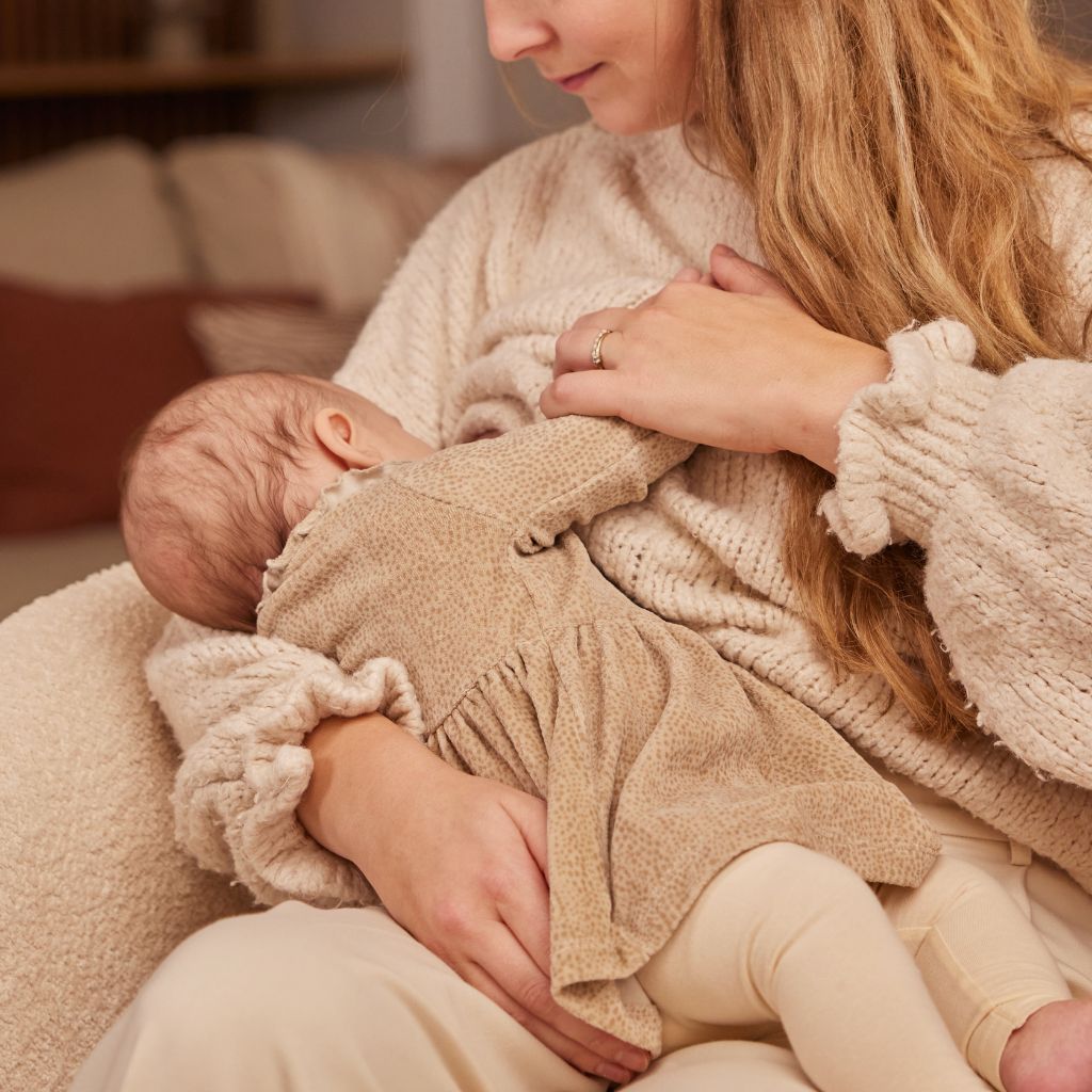 Dirkje Ensemble 2 pièces robe et legging Beige gris fille