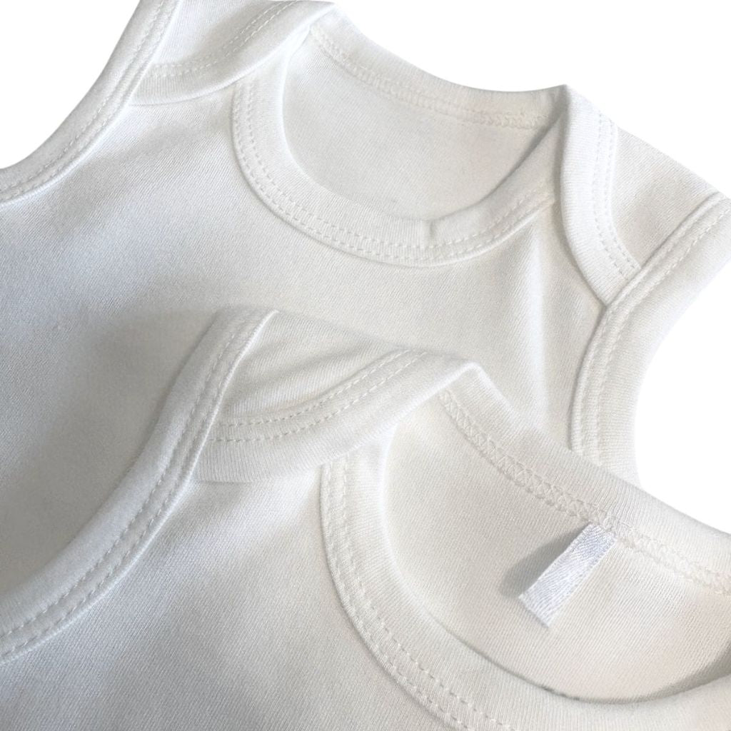 Dreambee Body zonder mouwen Essentials off white - 2 stuks