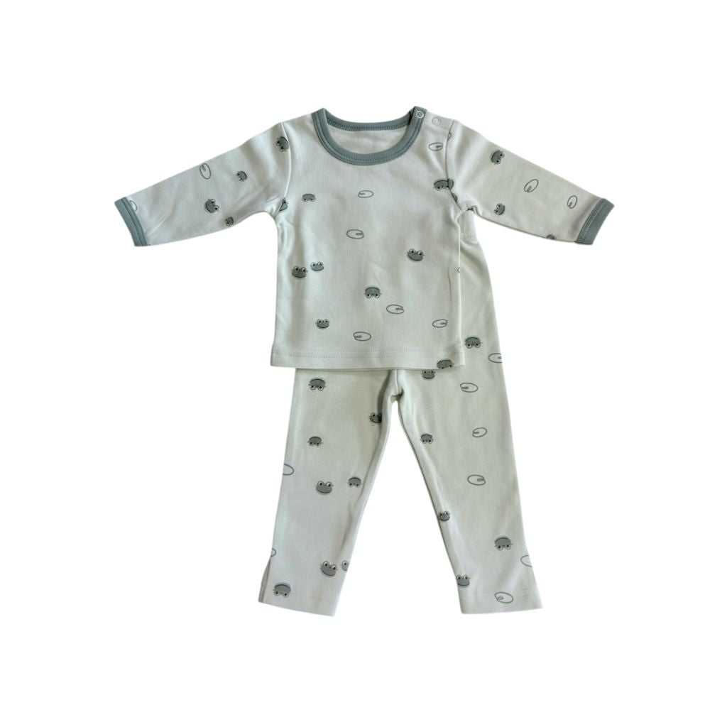 Dreambee Pyjama Oscar AOP Grenouille Vert - 2-Parties 