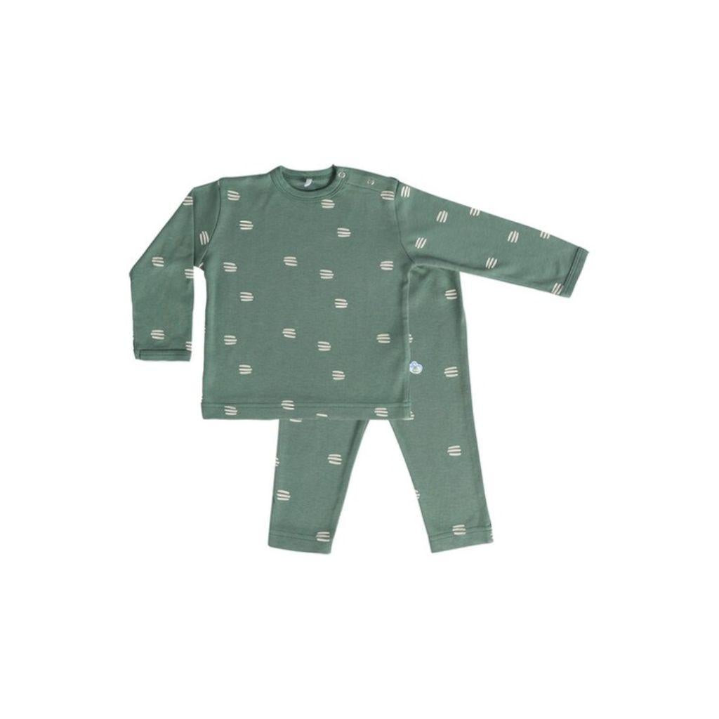 Dreambee 2-delige pyjama Flo groen