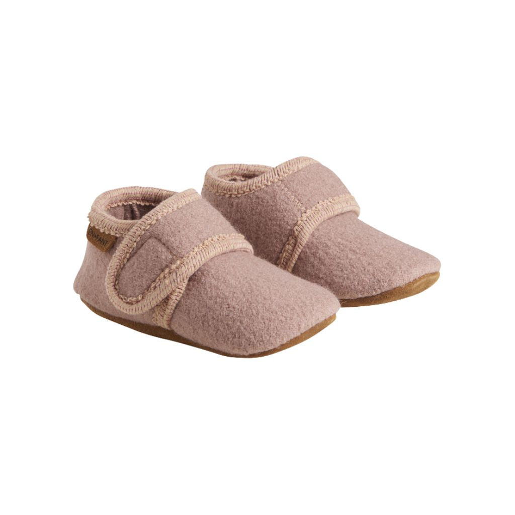EN FANT Babyschoen Wool Slofjes Bark Unisex