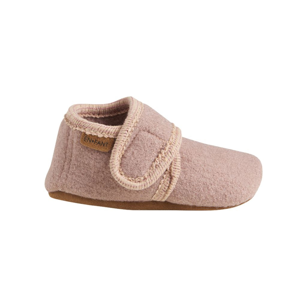 EN FANT Babyschoen Wool Slofjes Bark Unisex