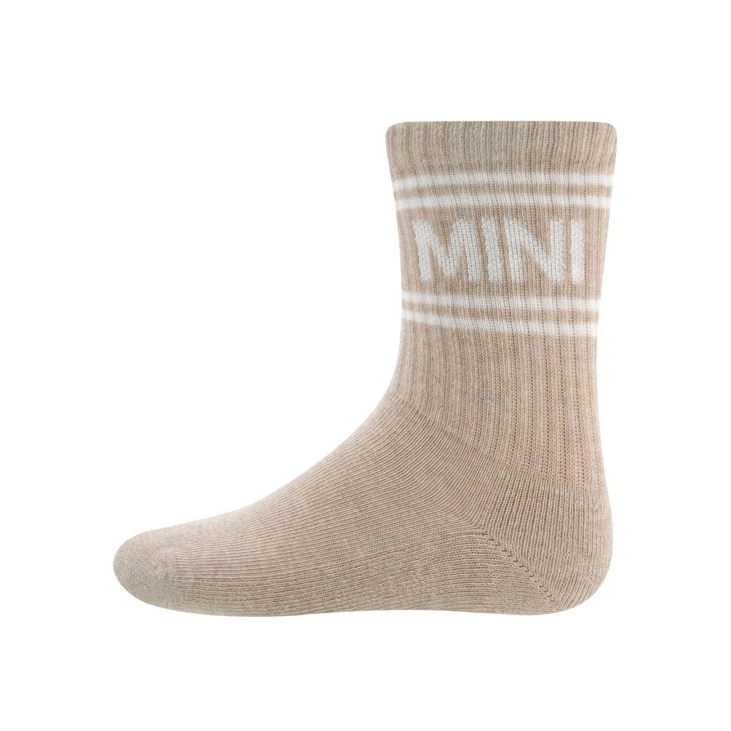 Ewers Paire de chaussettes assorties "MINI" Beige