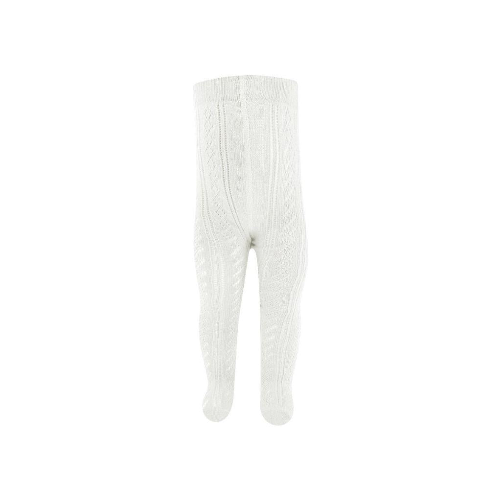 Ewers Collants tricot Traforato Latte