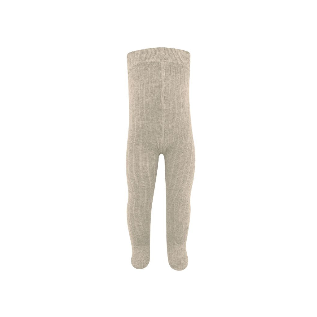 Ewers Broekkousen Rib Uni Beige Uniseks