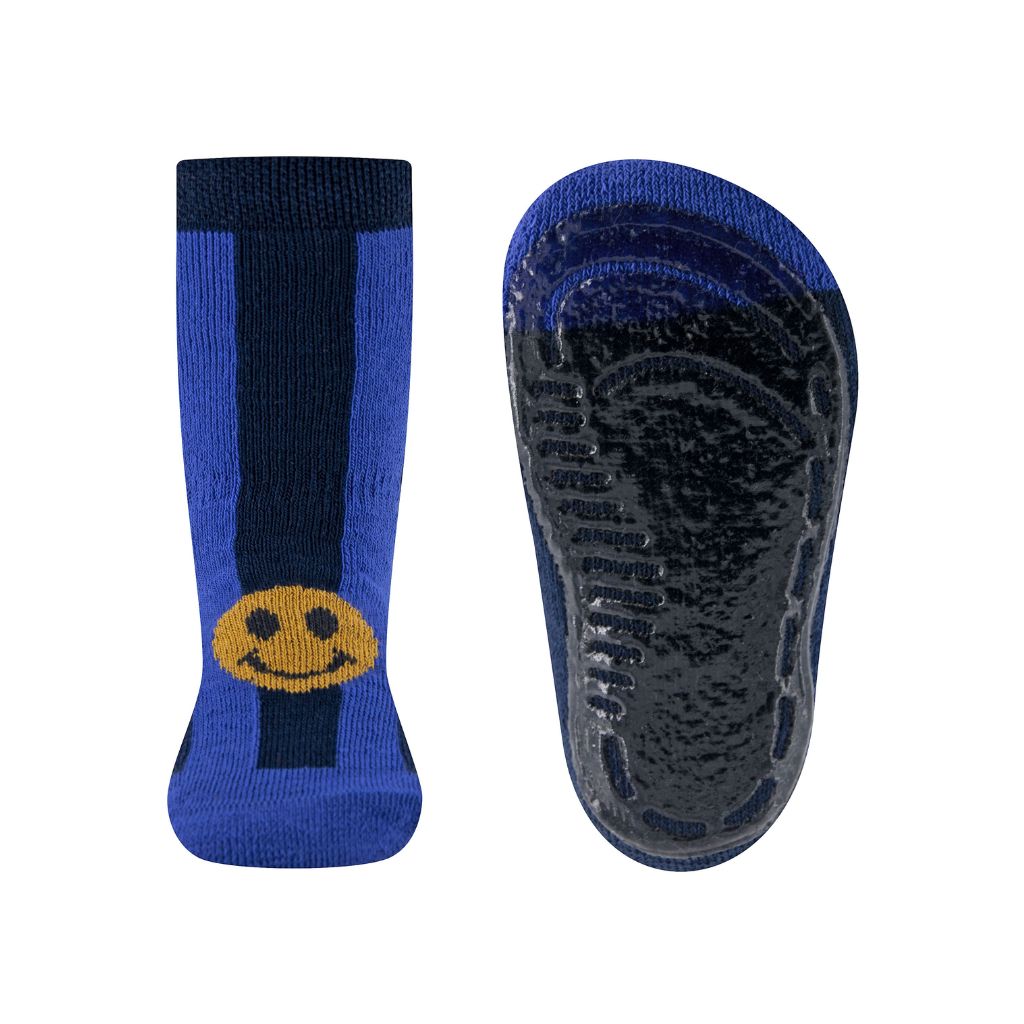 Ewers Kous Antislip Softstep Stripes / Smile Navy Uniseks