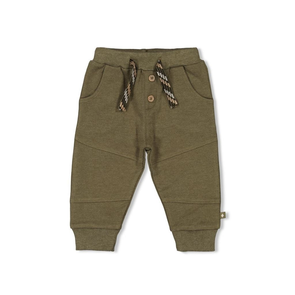 Feetje Broek Mountain Army Melange