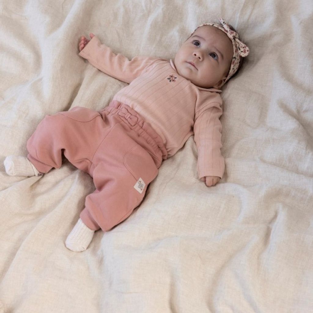 Feetje Pantalon Woodland Bloom Mauve