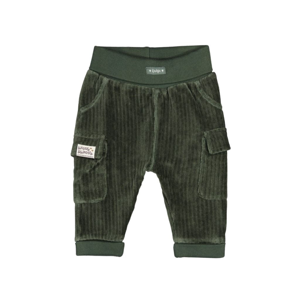 Feetje Pantalon Wiggle and Waddle Garçons Green 