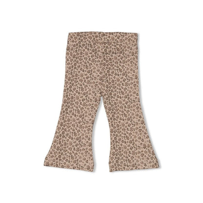 Feetje Flare broek Better Together Taupe melange