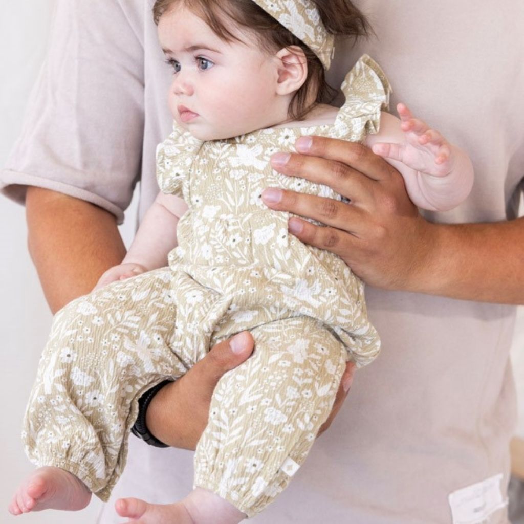 Feetje Combinaison Let Your Dreams Blossom Vert