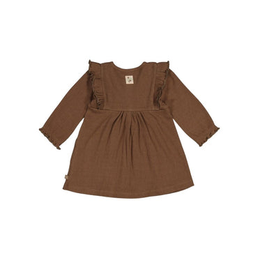 Feetje Jurk Lucky Bloombird Meisjes Brown