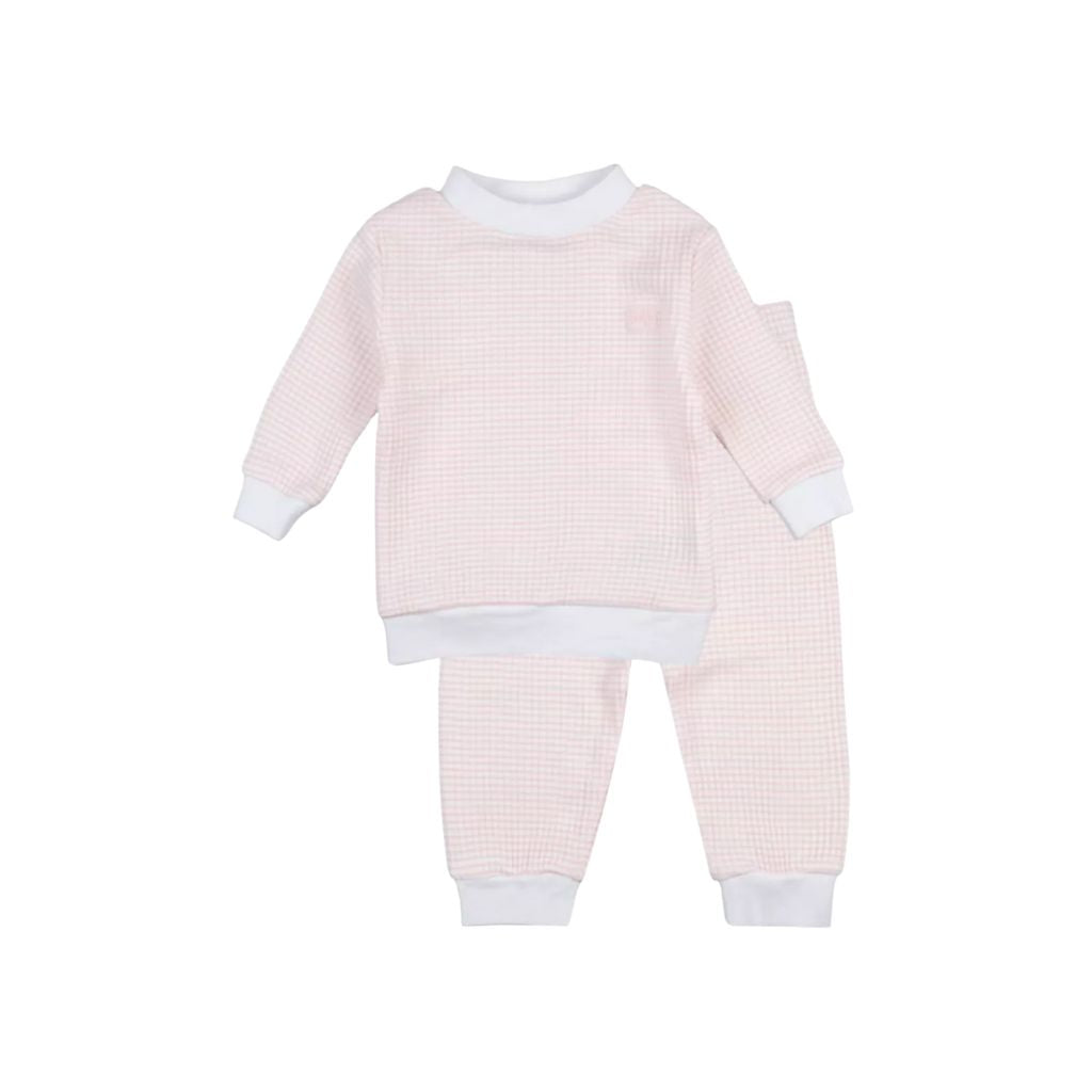 Feetje Pyjama wafel, m56, Zalm Summer Special, , Meisjes