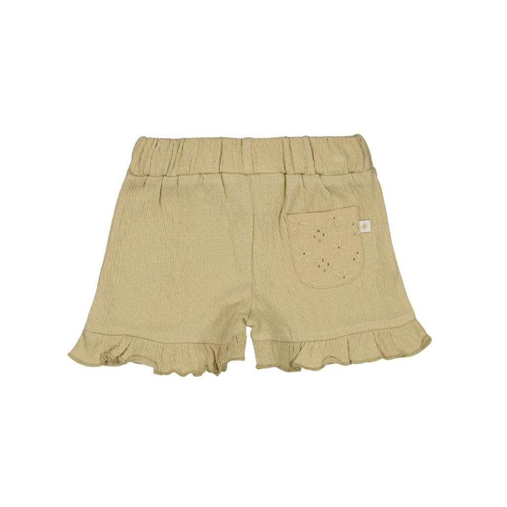 Feetje Short à volants froissé Let Your Dreams Blossom Vert