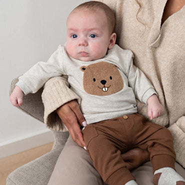Feetje Sweater Tiny Timber Tales Jongens Gray Melange