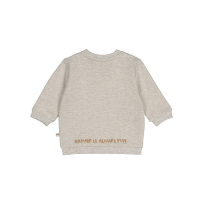 Feetje Pull Tiny Timber Tales Garçons Gray Melange