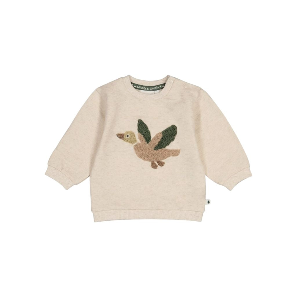 Feetje Pull Wiggle and Waddle Garçons Offwhite Melange 