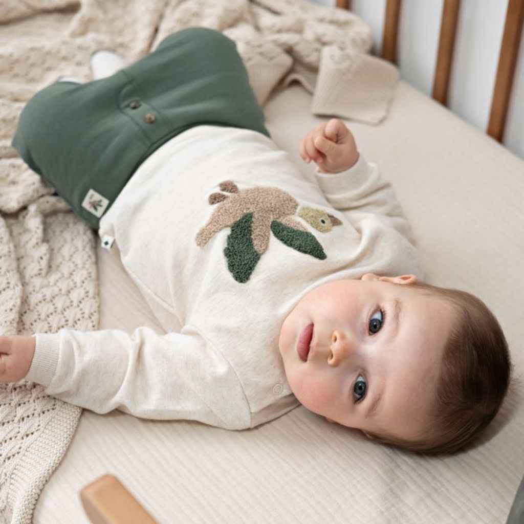 Feetje Pull Wiggle and Waddle Garçons Offwhite Melange 