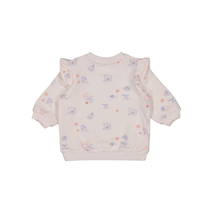 Feetje Sweater Relaxed Fit Sea La Vie Pink Meisje