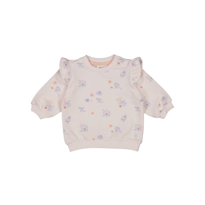 Feetje Sweater Relaxed Fit Sea La Vie Pink Meisje