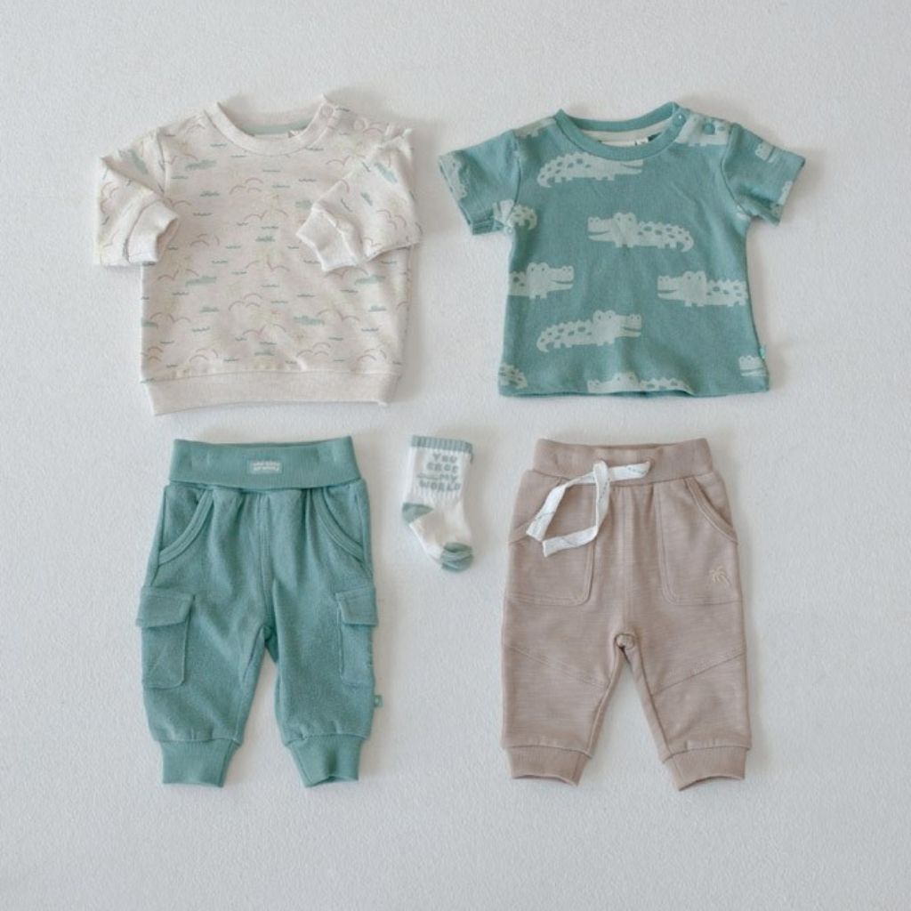 Pull Feetje You Croc my World Offwhite Melange