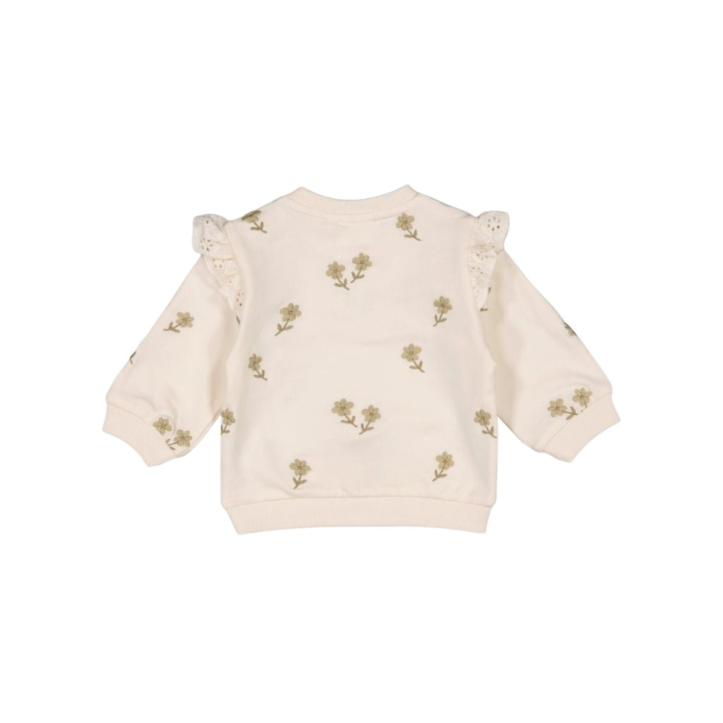 Pull Feetje Let Your Dreams Blossom Offwhite