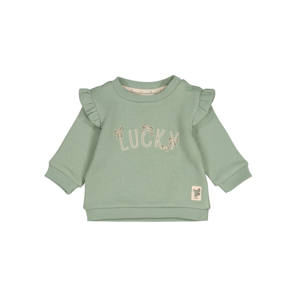 Feetje Pull  Lucky Bloombird Filles Jade Green 