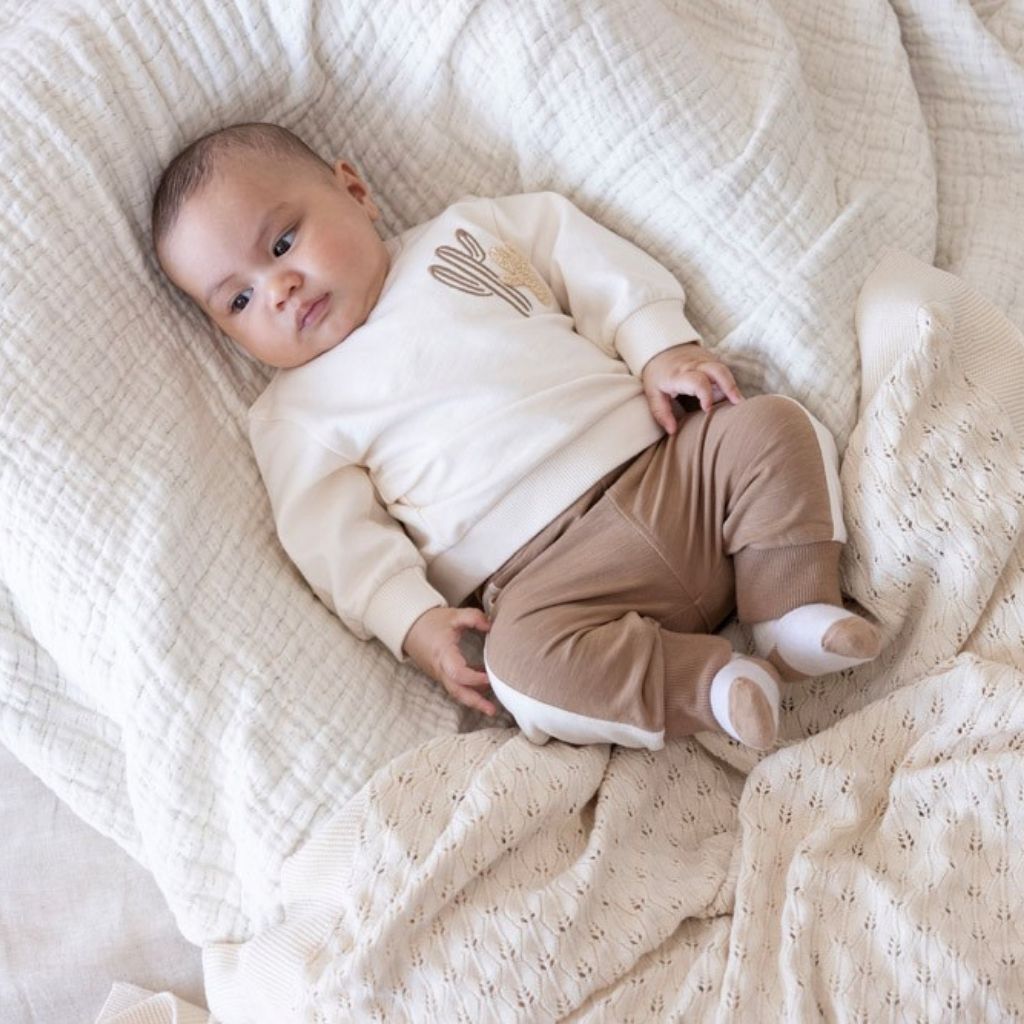 Pull Feetje Relaxed Fit Sssiesta Offwhite