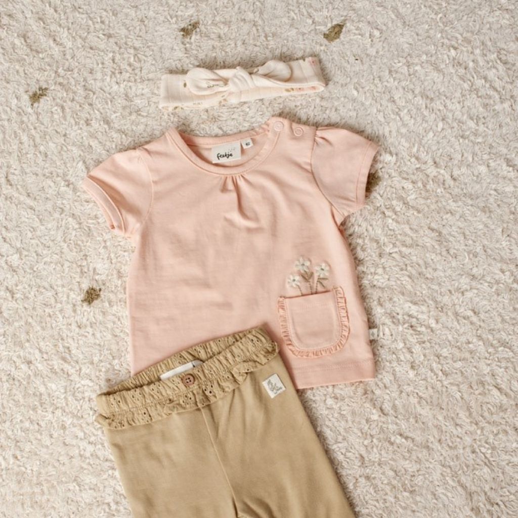 T-shirt Feetje Let Your Dreams Blossom Orange