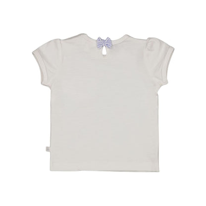 Feetje T-shirt Sea La Vie Blanc Cassé Pour Fille