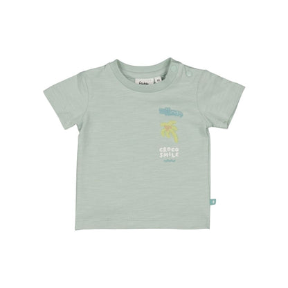 T-shirt Feetje You Croc my World Menthe