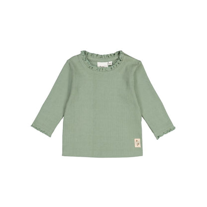 Feetje T-shirt à Manches Longues  Lucky Bloombird Filles Jade Green 