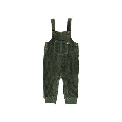 Feetje Tuinbroek Velours Rib Wiggle and Waddle Jongens Green