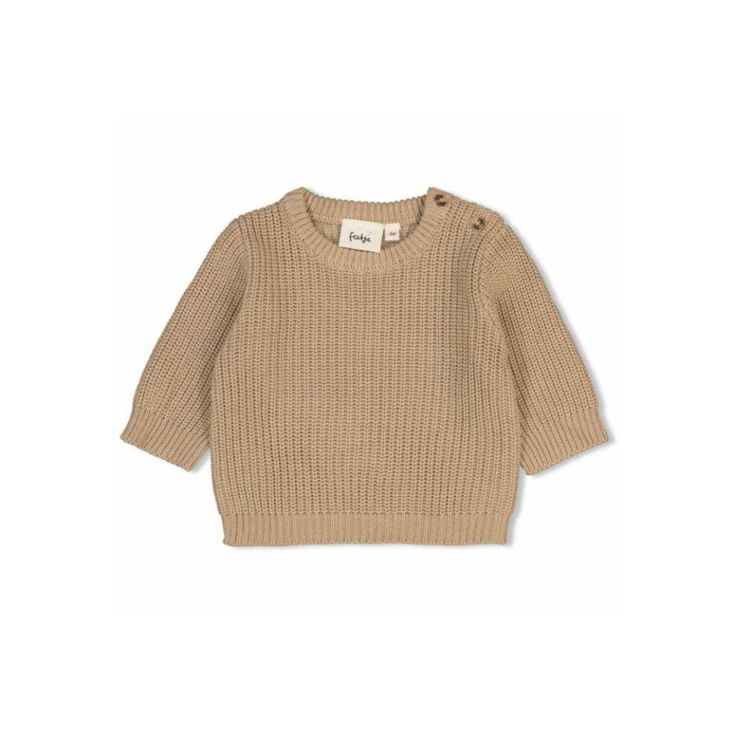 Feetje Sweater The Magic is in You taupe
