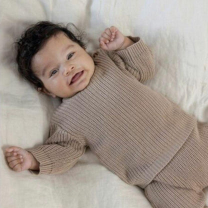 Feetje Sweater The Magic is in You taupe