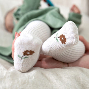 Feetje Legging Lucky Bloombird Meisjes Offwhite Melange