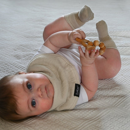 KipKep Blijf-Sokken Cookie Beige – 2 stuks