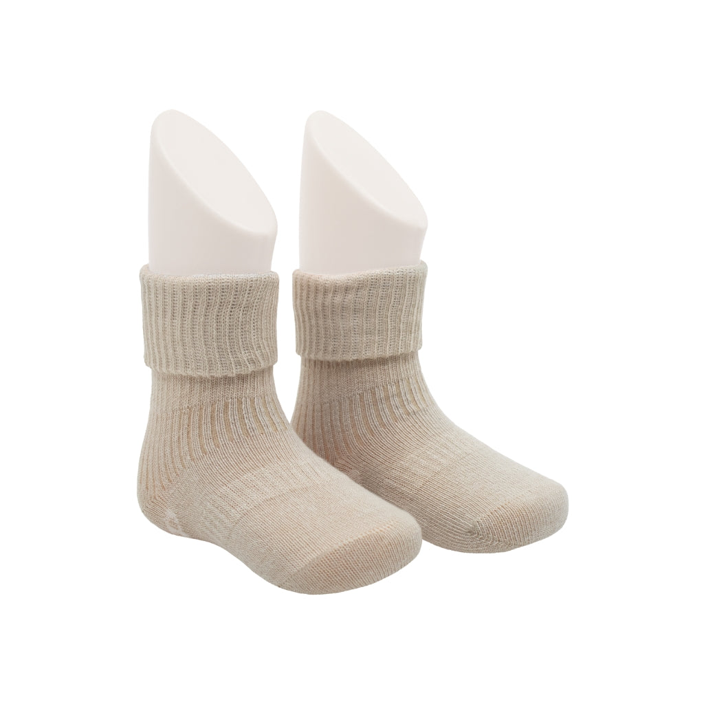 KipKep Blijf-Sokken Cookie Beige – 2 stuks
