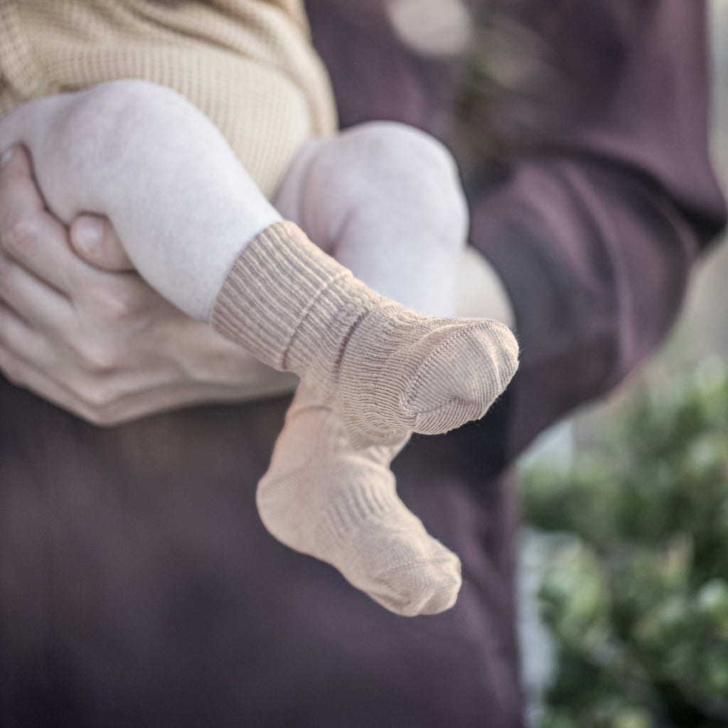 KipKep Blijf-Sokken Cookie Beige – 2 stuks