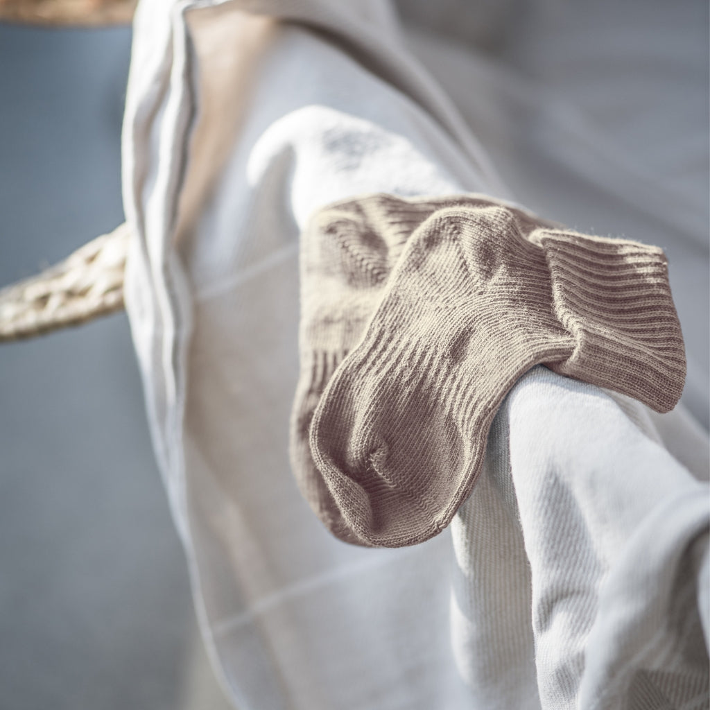 KipKep Blijf-Sokken Cookie Beige – 2 stuks