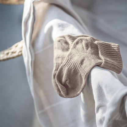 KipKep Blijf-Sokken Cookie Beige – 2 stuks