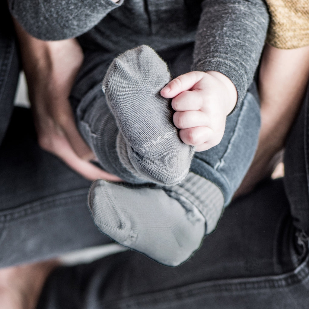 KipKep Blijf-Sokken Pebble Grey – 2 stuks