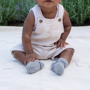 KipKep Blijf-Sokken Pebble Grey – 2 stuks