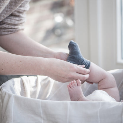 KipKep Blijf-Sokken Pebble Grey – 2 stuks