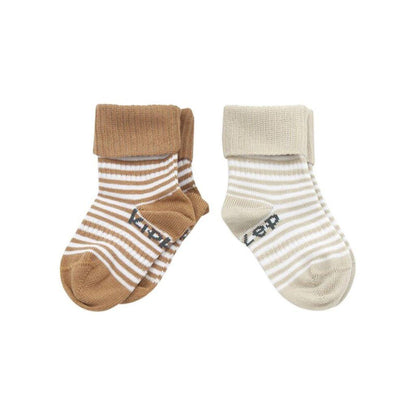 KipKep Paire de chaussettes Camel/Sand - 2 pièces
