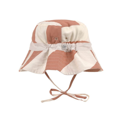 Lässig Zonnehoed Fishing Hat Stripes Bruin/Wit