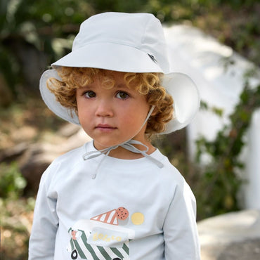 Lässig Chapeau de soleil Illusion Bleu