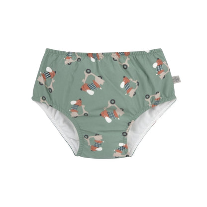 Lässig Culotte de bain Scooter/Dog Green garçon