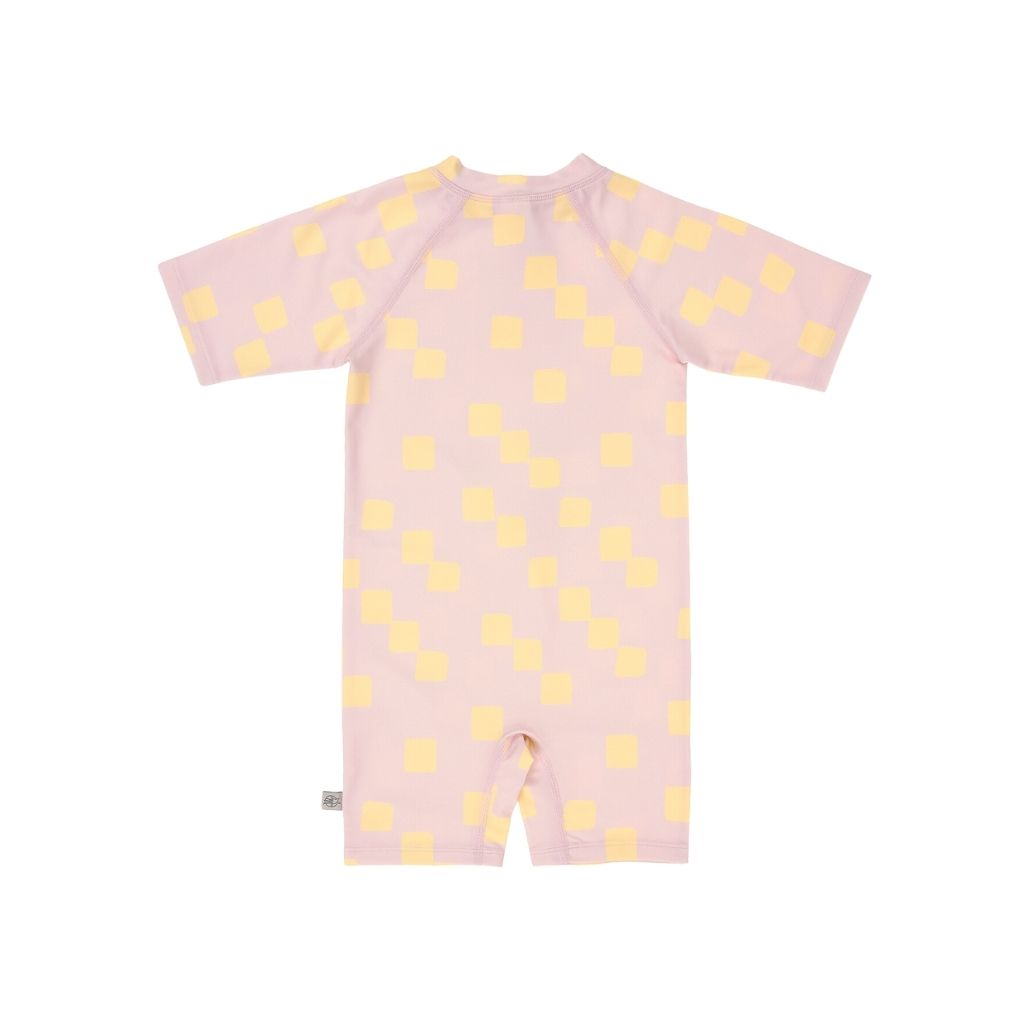 Lässig Zwempak Checkerboard Pale Pink/Yellow Meisjes