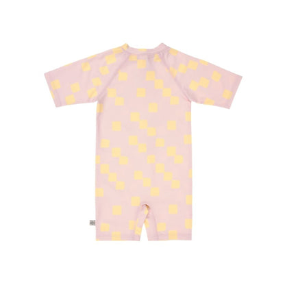 Lässig Zwempak Checkerboard Pale Pink/Yellow Meisjes